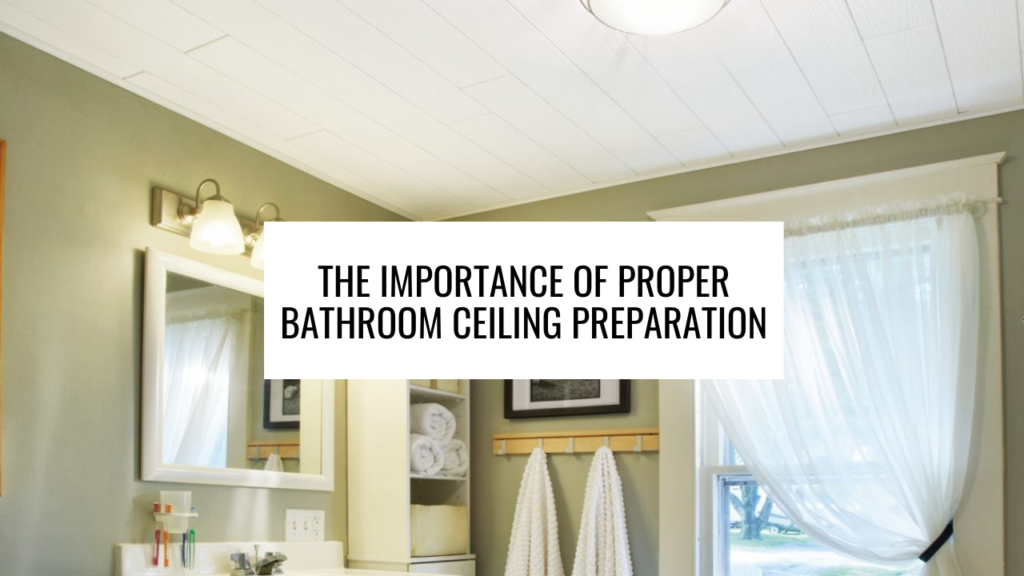 Do bathroom ceilings need primer