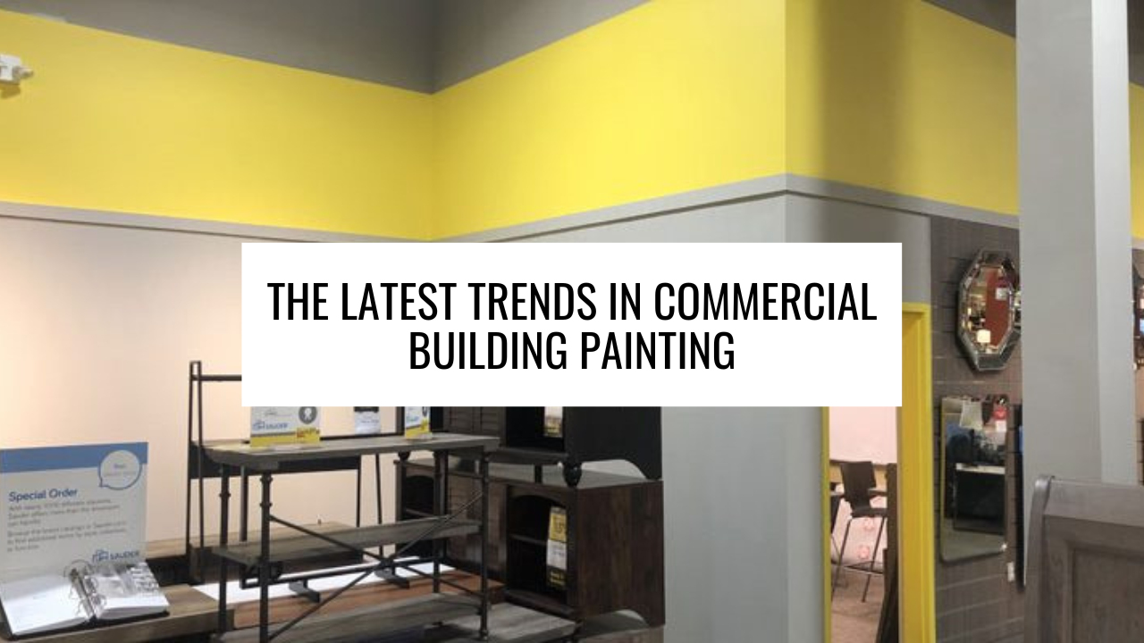 The Latest Trends in Commercial Building Painting: