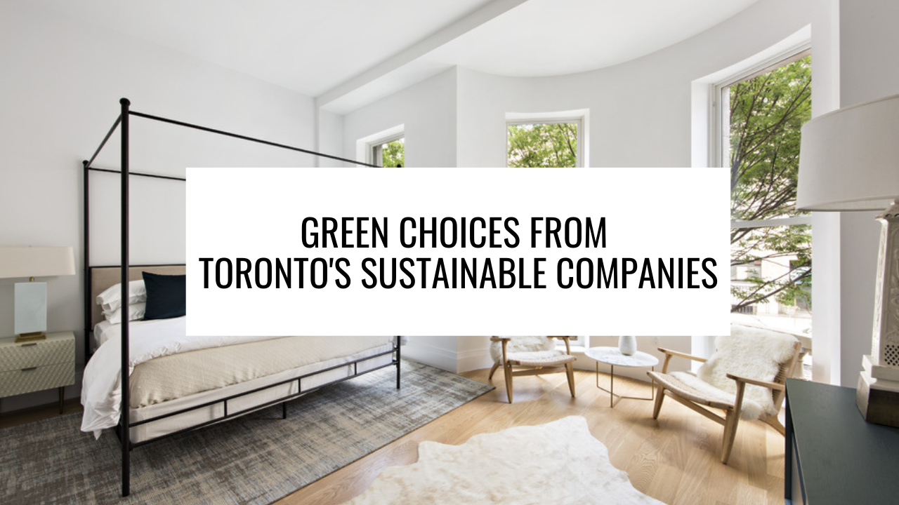 Green Choices from Toronto's Sustainable Companies